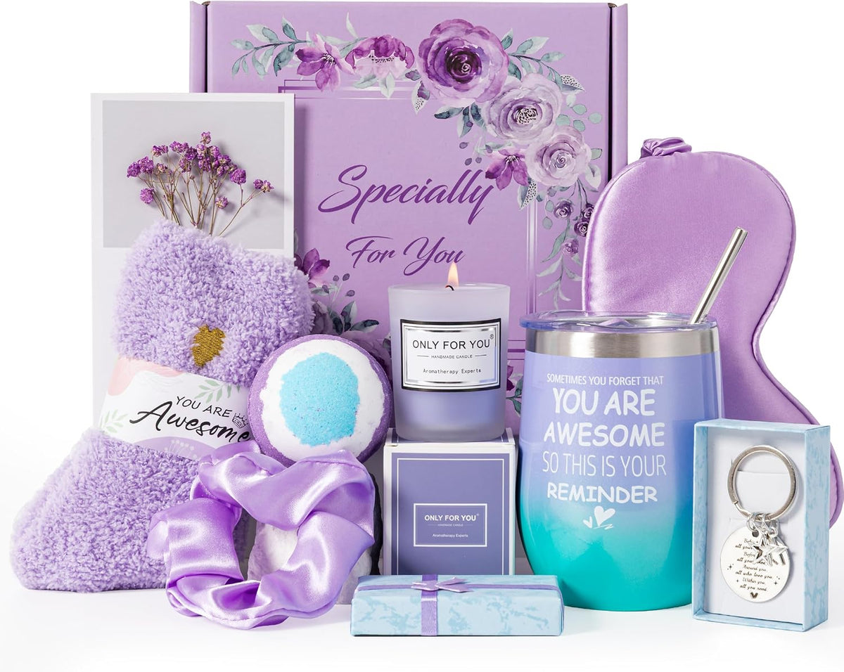 Gifts for Women,Birthday Hampers Pamper for Her,Self Care Package Set Gift