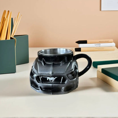 Car Shaped Coffee Mug Creative Tea Cup Funny Novelty Drinkware Gifts for Men Boyfriend Dad Husband Car Lovers