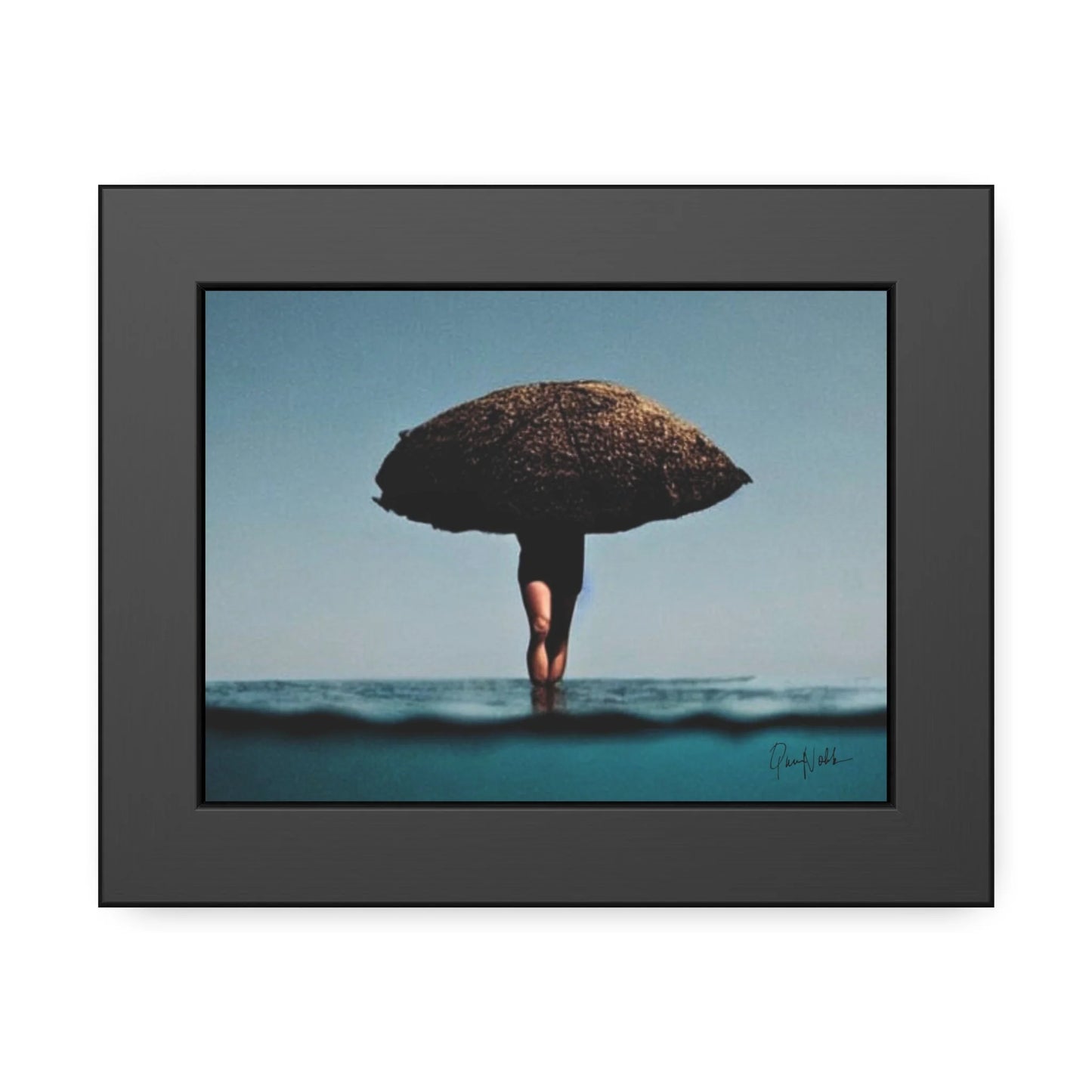 SEA Fine Art Photography Prints with Frames - Minimal by Queennoble