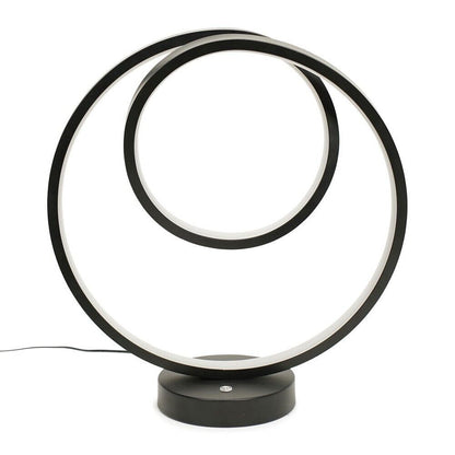 Black Touch Table Lamp Light Integrated LED Bedside Bedside Living Room Bed Side