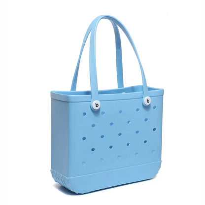 New Arrival Outdoor EVA Beach Bag for Europe America Portable Large Capacity Hole Tote Bag Handbag Shoulder Bag