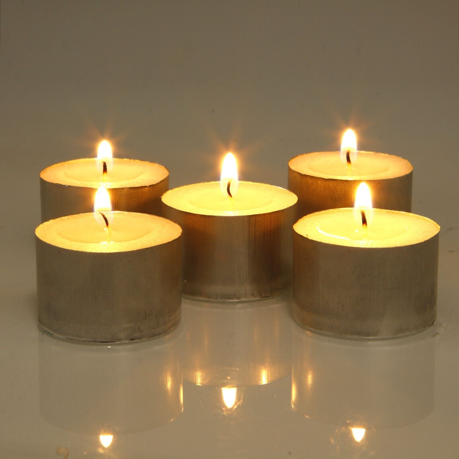 Tea Lights 8 Hour Long Burn Night Light Candles Unscented Tealights 50 /100 /600