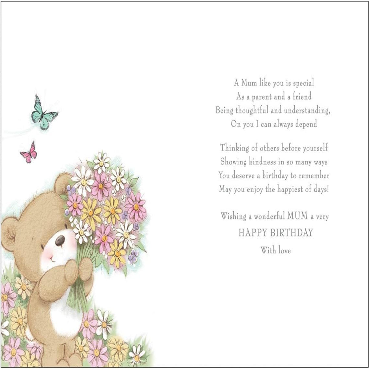 Birthday Card for Mum  -   Regal Publishing   -   9  x  6 inches