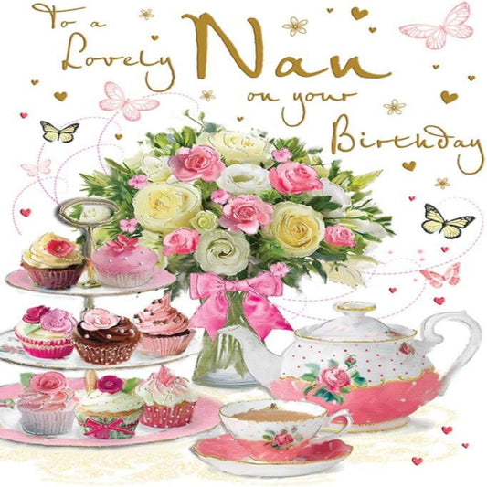 Birthday Card for Nan   -  Regal Publishing   -   9  x  6 inches
