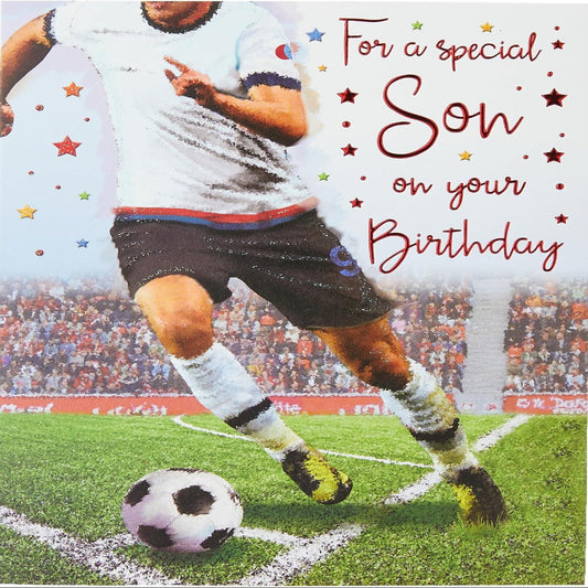 Birthday Card for Son   -  Regal Publishing  -  8 x 6 inches