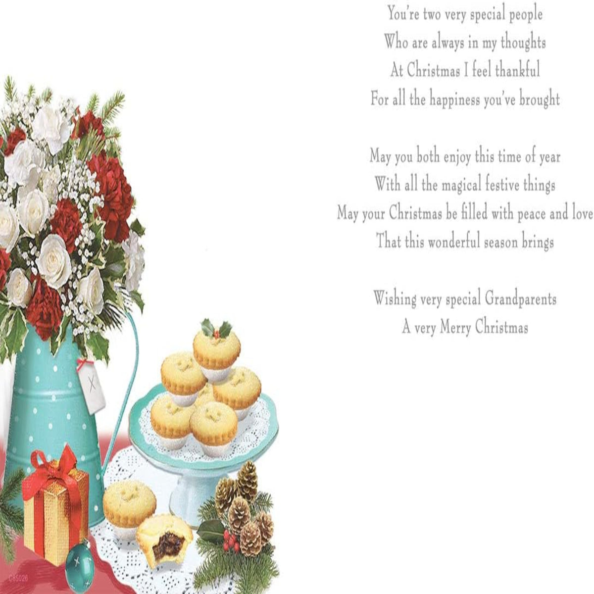 Christmas Card for Grandparents | Regal Publishing   -   9   x  6 inches