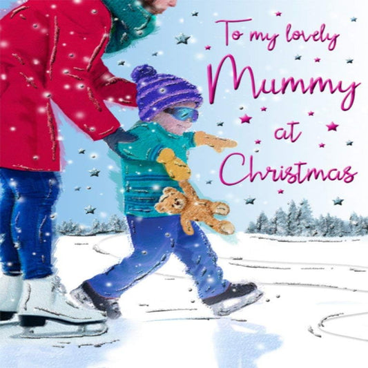 Christmas Card Mummy   -  Regal Publishing  -    8  x  6 inches