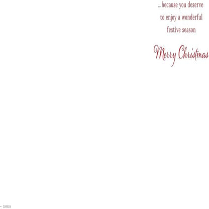 Christmas Card for Daughter & Son-in-Law | Festive Family Greeting Card   -  Regal Publishing   -  9 x 6 inches