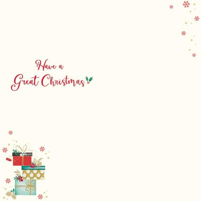 Christmas Money Wallet Card   –   Festive Money Holder Greeting Card  -   Regal Publishing  -  8  x  4 inches