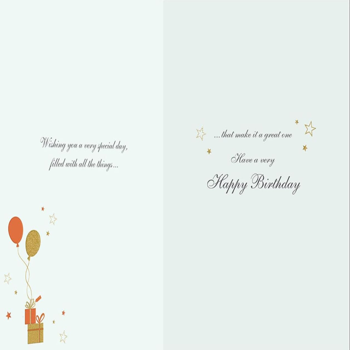 Classic Birthday Card  -  Regal Publishing   -    9  x  6 inches