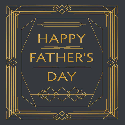 Classic Happy Father’s Day Card    –   Piccadilly Greetings   -   8   x   6  inches