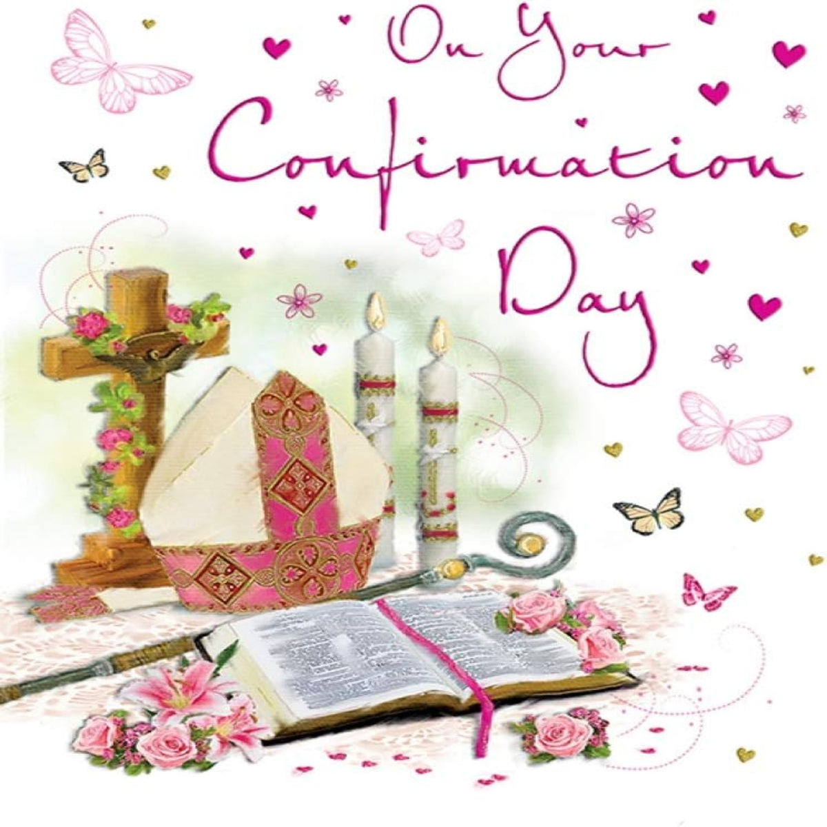 Confirmation Card for Her  -  Regal Publishing  -   8  x  6 inches