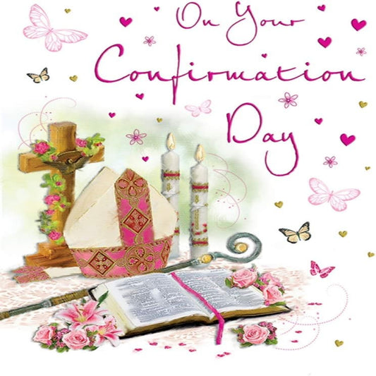 Confirmation Card for Her  -  Regal Publishing  -   8  x  6 inches