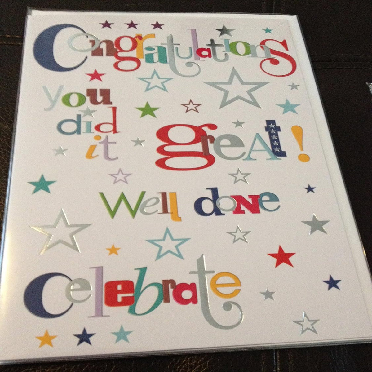 Congratulations Greeting Card   –   Simon Elvin