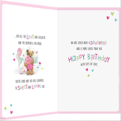 Cute Birthday Card for Daughter    -   Regal Publishing  -   9 x 6 inches