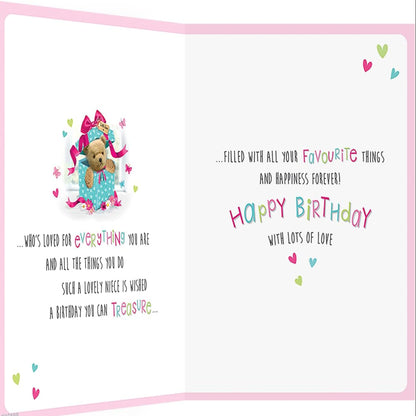 Cute Birthday Card for Niece | Regal Publishing Greeting Card   -   8 x 6 inches