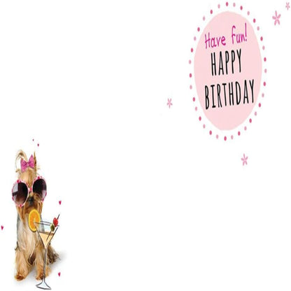 Cute Birthday Card   -  Piccadilly Greetings   -   7  x  5  inches