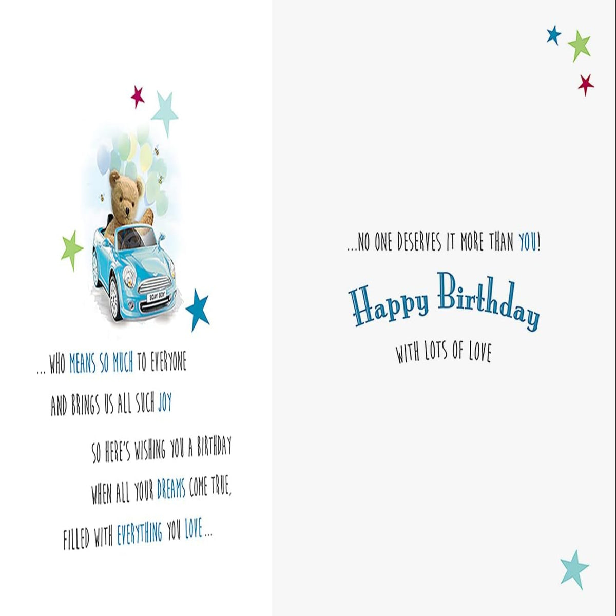 Cute Birthday Card for Nephew   -  Regal Publishing   -   8  x  6 inches