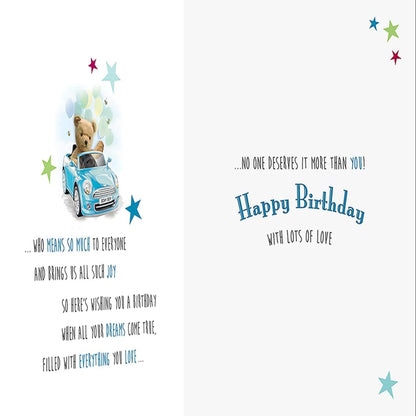 Cute Birthday Card for Nephew   -  Regal Publishing   -   8  x  6 inches