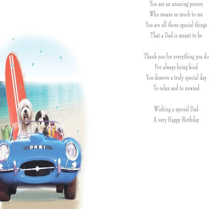 Dad Birthday Card    -  Regal Publishing  -   9 x 6 inches
