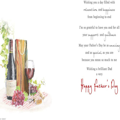 Dad Father’s Day Card from Son   -  Regal Publishing   -  9 x 6 inches