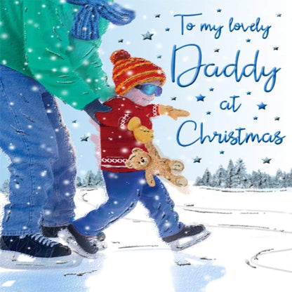 Daddy Christmas Card   –   Festive Card   -   Regal Publishing  -   8   x  6 inches