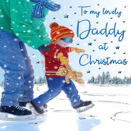 Daddy Christmas Card   –   Festive Card   -   Regal Publishing  -   8   x  6 inches