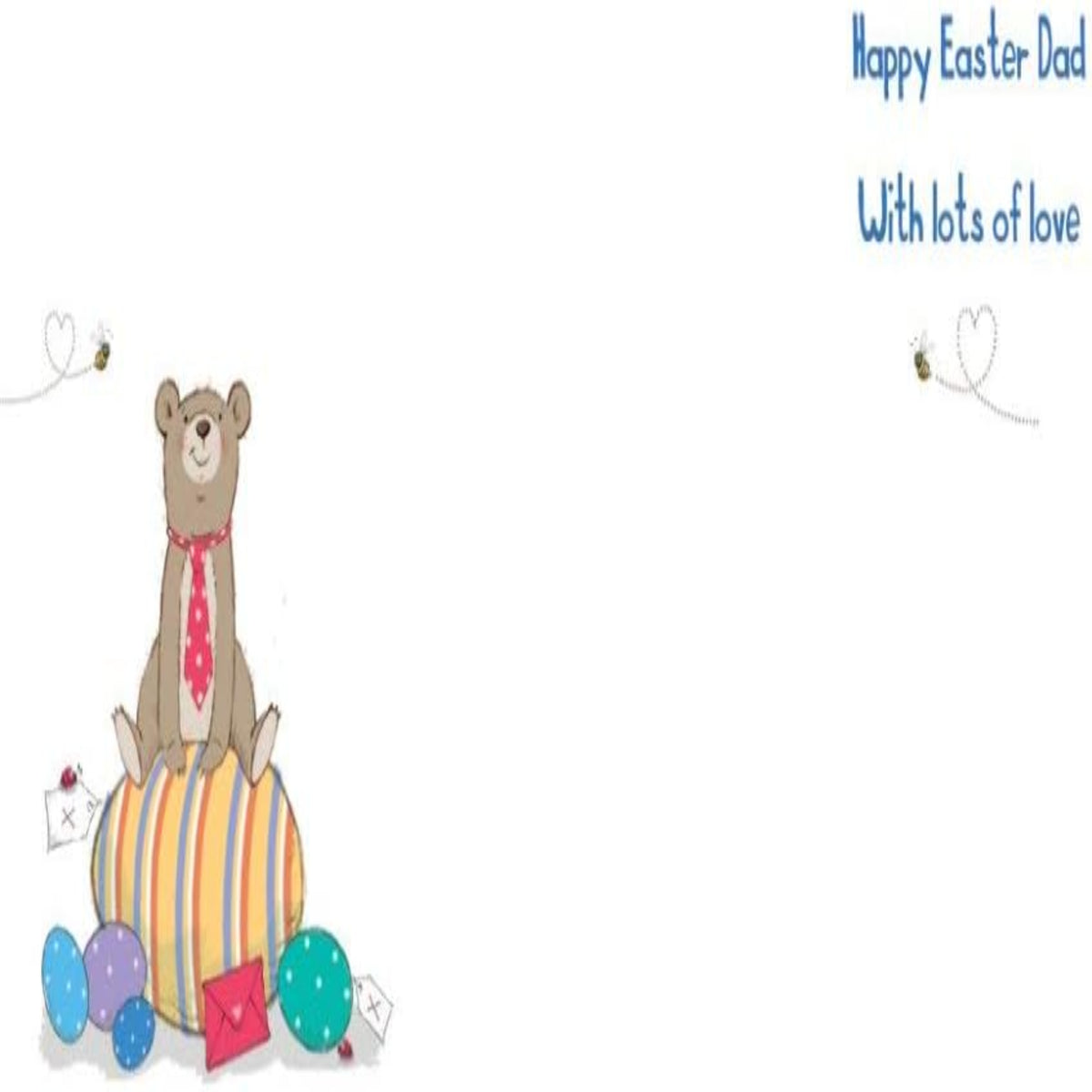 Easter Card for Dad | Traditional  -   Piccadilly Greetings   -   8 x 6 inches