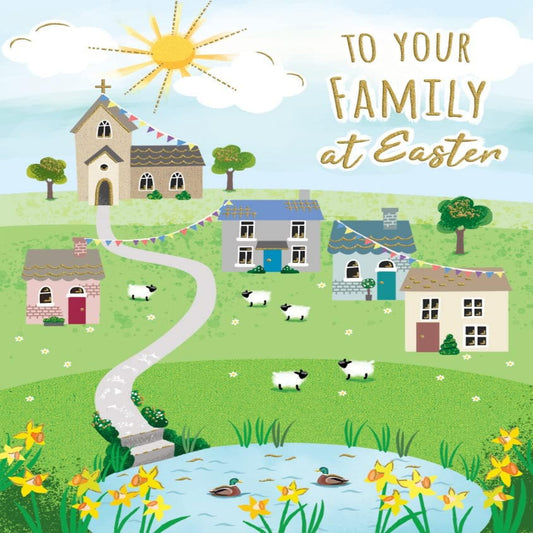 Easter Card for Family    -  Regal Publishing  -  8 x 6 inches