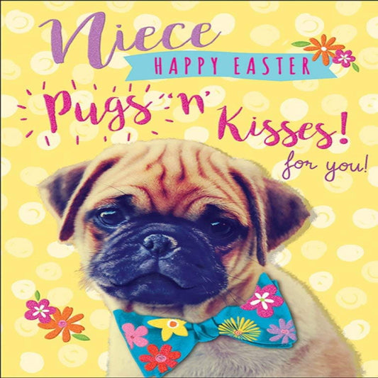 Easter Card for Niece | Traditional Easter Greeting Card   -  8   x  6 inches