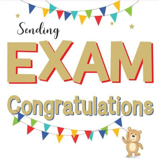 Exam Congratulations Card   -   Regal Publishing   -   8   x   6   inches