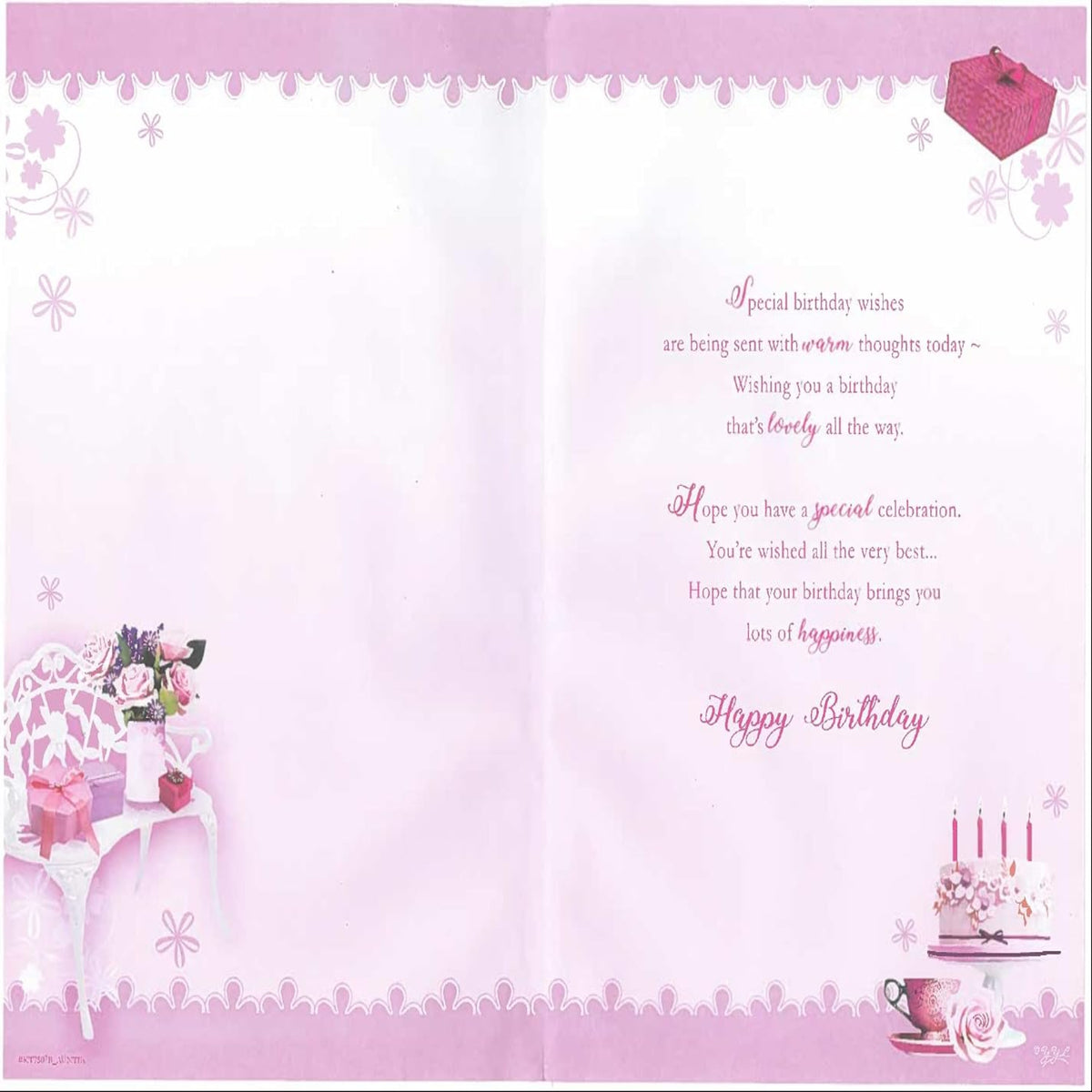 Express Yourself Auntie Birthday Card with Keepsake | Greeting Card -  22.8 x 15.3 cm
