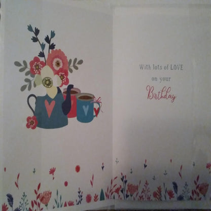 Fabulous Birthday Card for Her | Stylish Female Birthday Greeting Card    -   19.5cm  x  13.5 cm