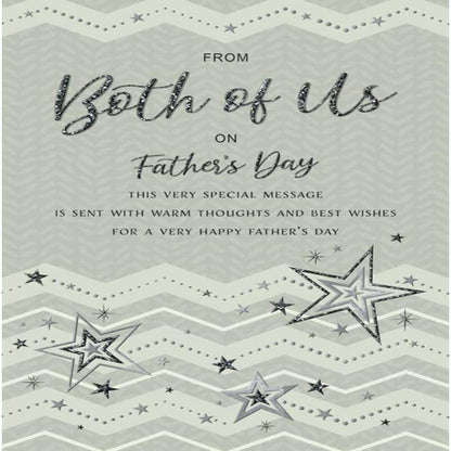 Father's Day Card for Dad from Both of Us | Regal Publishing   -   9  x  6 inches