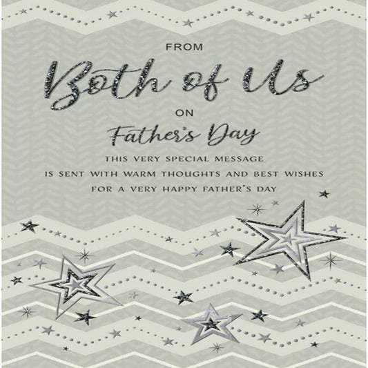 Father's Day Card for Dad from Both of Us | Regal Publishing   -   9  x  6 inches