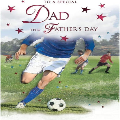 Father's Day Card for Dad | Traditional Father's Day Greeting Card  -   Regal Publishing   -   9 x 6 inches
