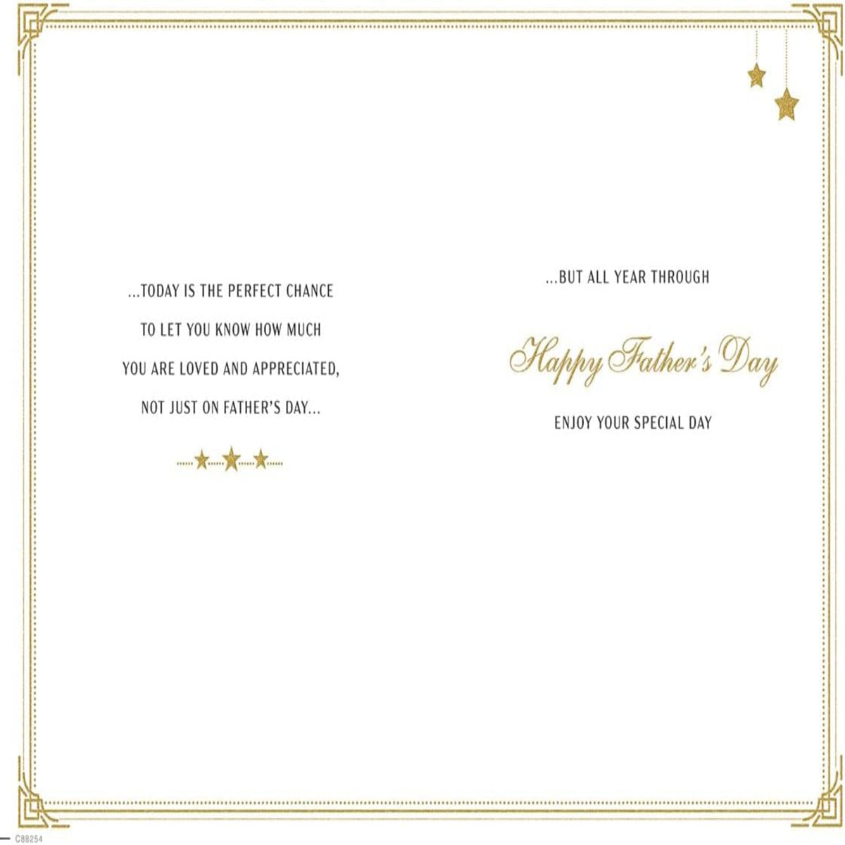 Father's Day Card from Daughter to Dad    -   Regal Publishing   -    9 x 6 inches