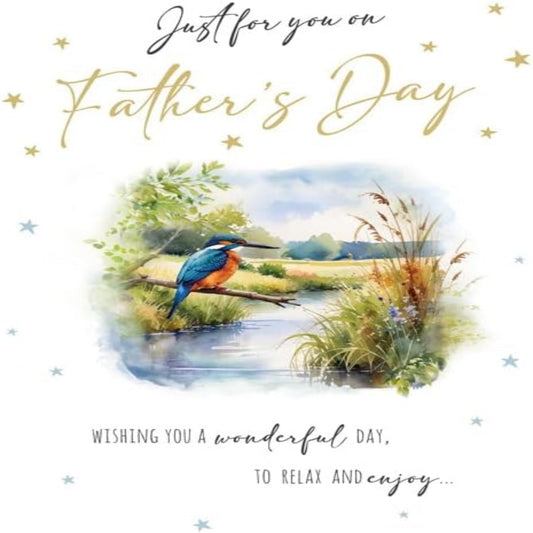 Father's Day Card Just For You | Greeting Card  -   9  x  6 inches