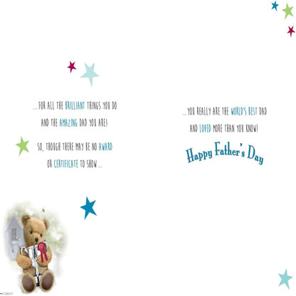 Father's Day Card for Dad | Character Design  -   9  x  6 inches