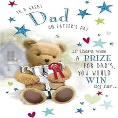 Father's Day Card for Dad | Character Design  -   9  x  6 inches