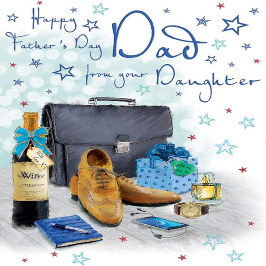 Father's Day Card for Dad From Daughter   -  Regal Publishing   -  9 x 6 inches