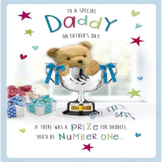 Father's Day Card for Daddy | Character Design | Regal Publishing  -  9  x  6 inches
