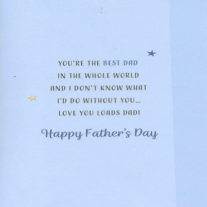 Father’s Day Card from Daughter  -  Regal Publishing   -  9  x  6 inches