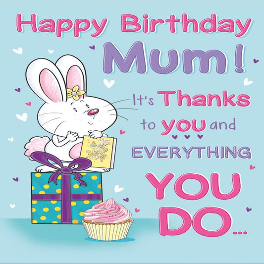 Funny Birthday Card for Mum   -   Regal Publishing  -   9   x  6  inches