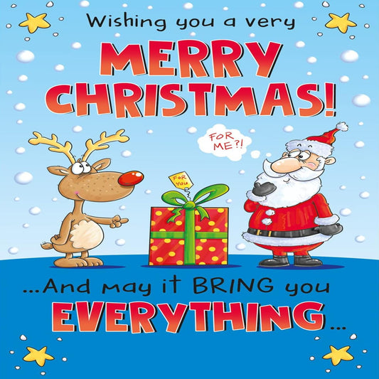 Funny Christmas Card | Regal Publishing   -  7   x  5 inches