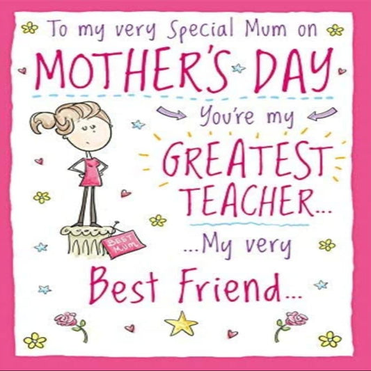 Funny Mother's Day Card for Mum | Humorous Card    -  Regal Publishing   -  9  x  6 inches