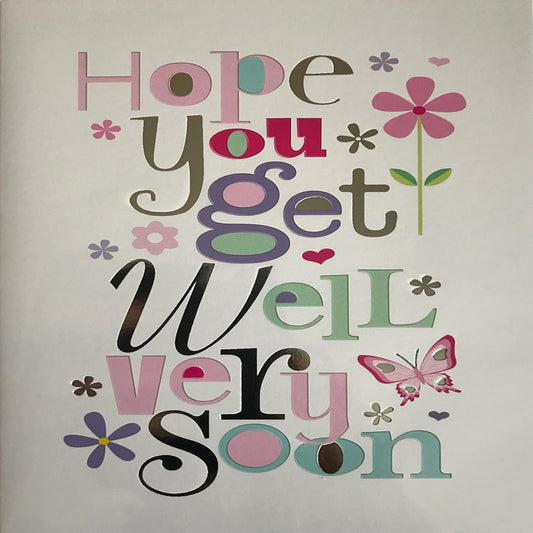 Get Well Soon Card    –     Send Warm Recovery Wishes