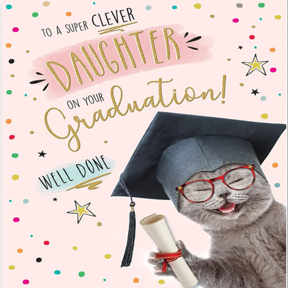 Graduation Card for Daughter | Regal Publishing Photographic Design  -  8 x 6 inches