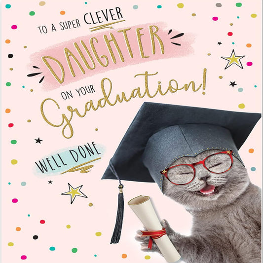 Graduation Card for Daughter | Regal Publishing Photographic Design  -  8 x 6 inches
