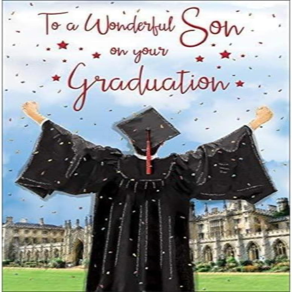 Graduation Card for Son | Regal Publishing   -  8  x  6 inches